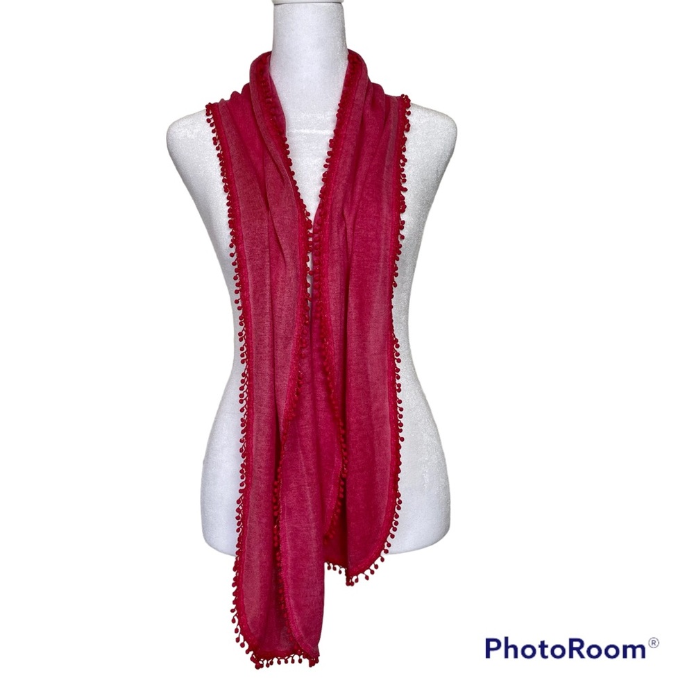 Vintage Scarf Pink OS - 60” X 9”